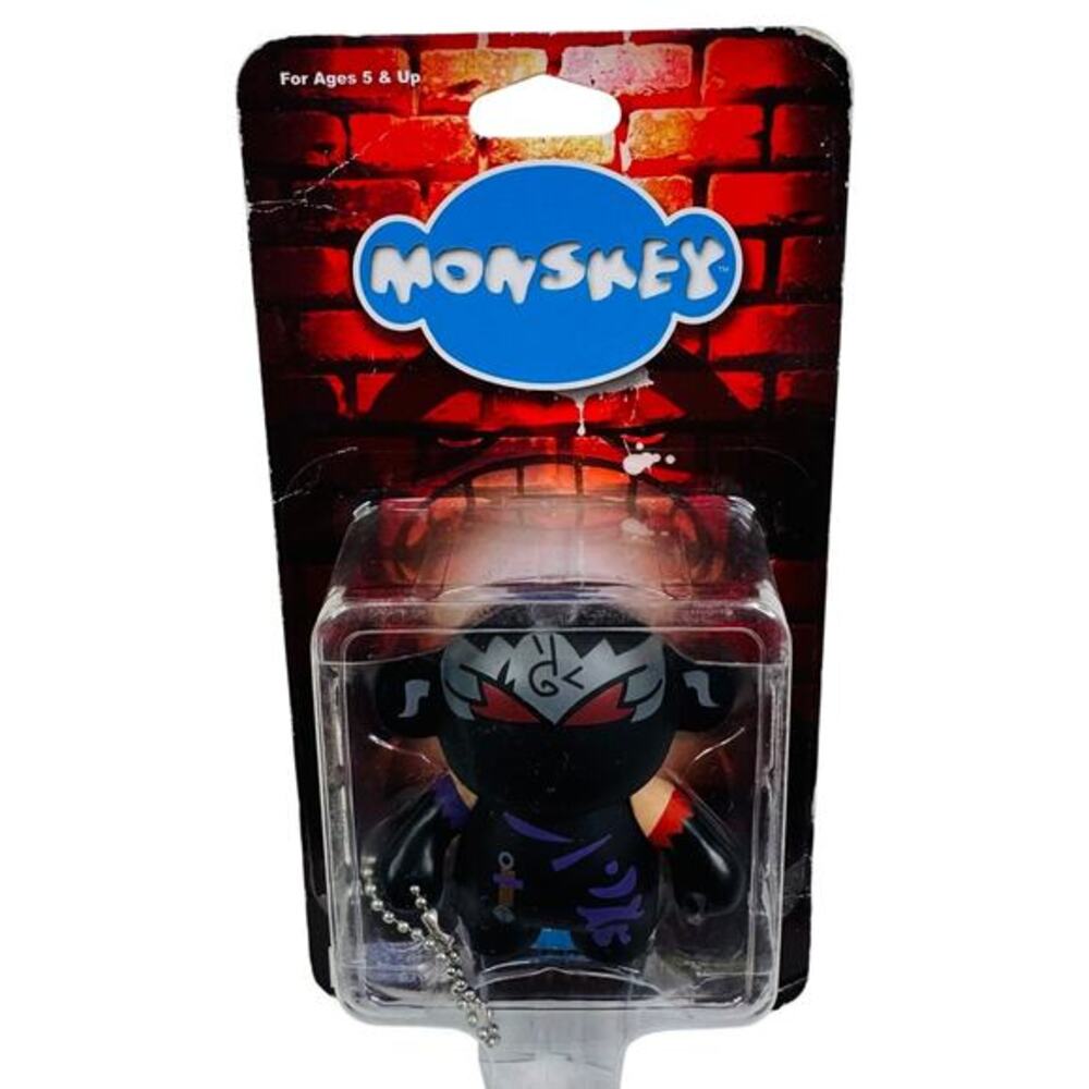 Bigatron Monskey Monkaiba‎ Keychain Collectible Urban Vinyl Figure 2.5" Toy